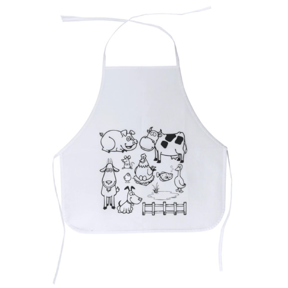 PACHU KID APRON WHITE