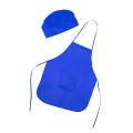 JAMIE APRON/HAT SET KID ONE SIZE ROYAL BLUE