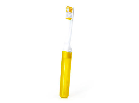 POLE FOLDING TOOTHBRUSH YELLOW