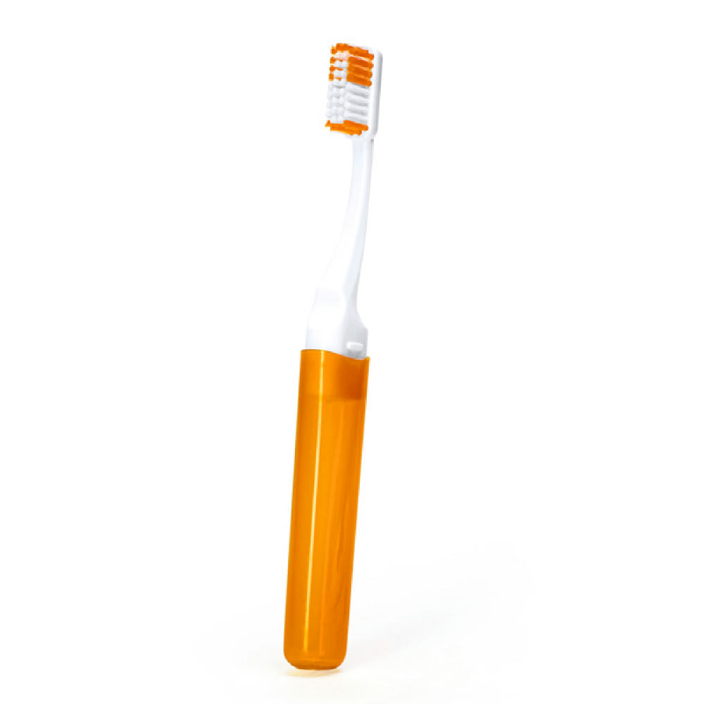 POLE FOLDING TOOTHBRUSH ORANGE