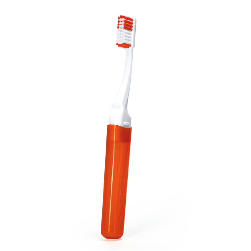 POLE FOLDING TOOTHBRUSH RED