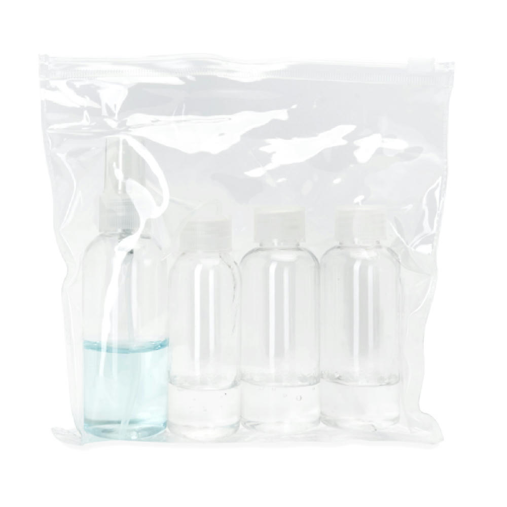 ARNOLD TRAVEL KIT TRANSPARENT