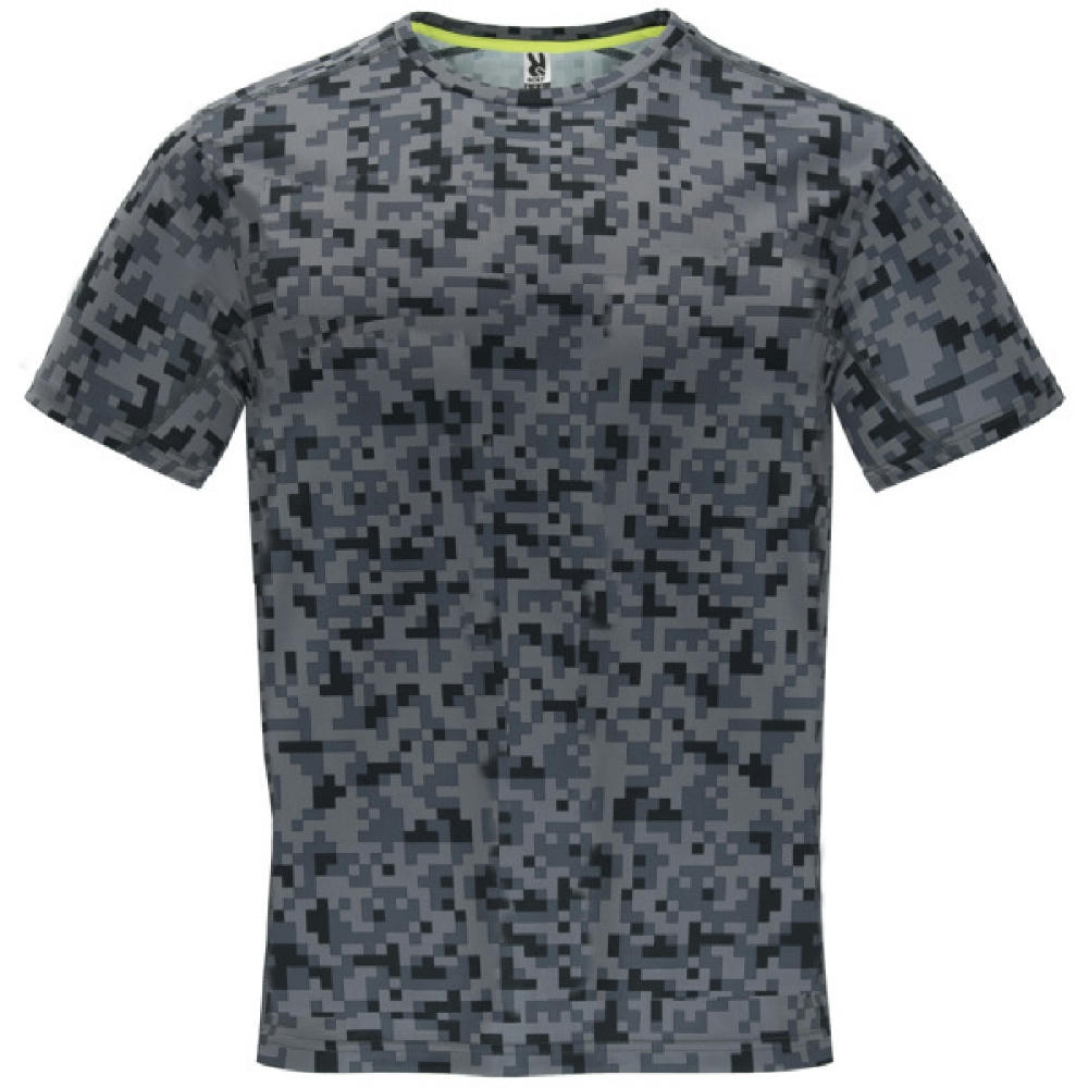 ASSEN T-SHIRT S/S BLACK PIXEL