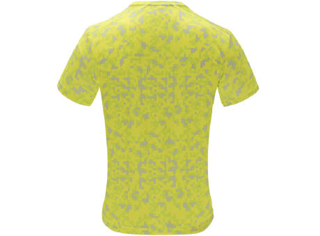 ASSEN T-SHIRT S/S FLUOR YELLOW PIXEL