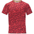 ASSEN T-SHIRT S/S RED PIXEL