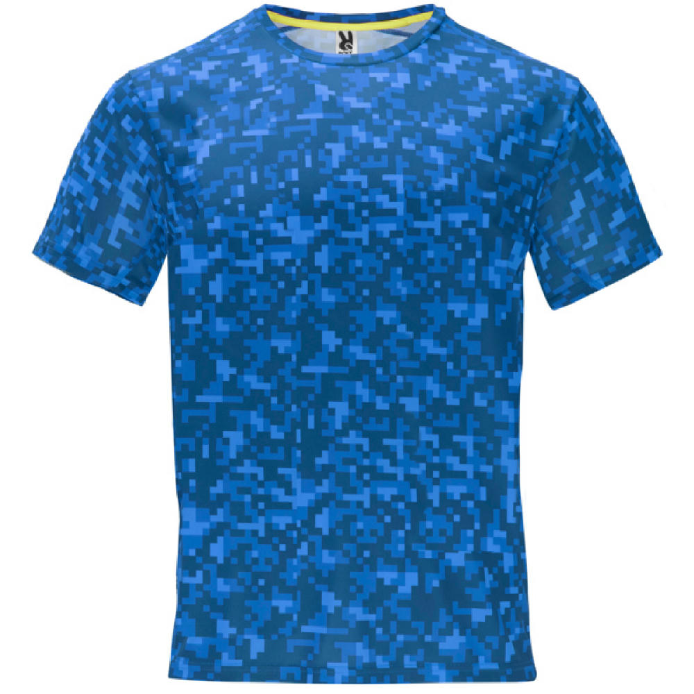 ASSEN T-SHIRT S/S ROYAL PIXEL