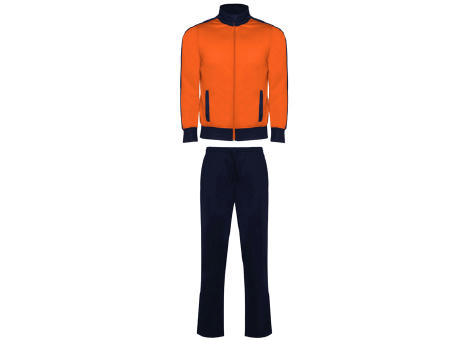 ESPARTA TRACKSUIT S/S ORANGE/NAVY BLUE