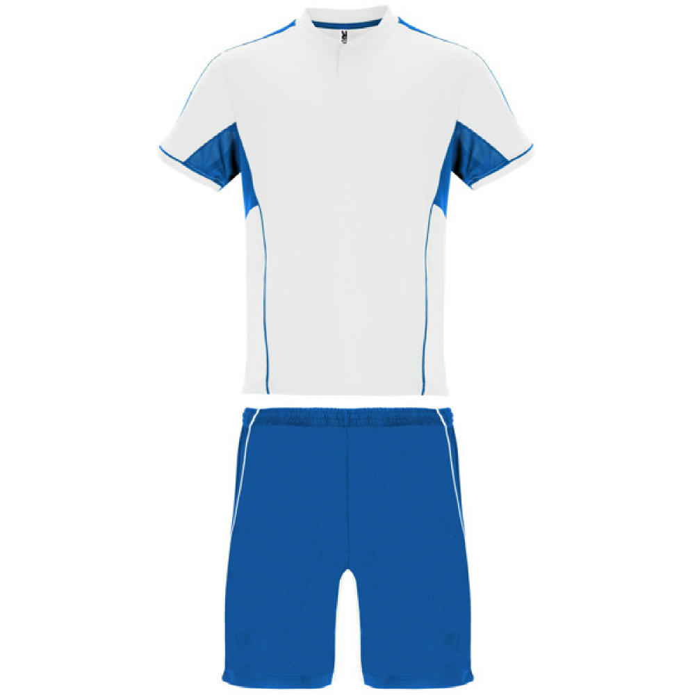 BOCA SPORT SET S/S WHITE/ROYAL BLUE