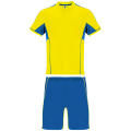 BOCA SPORT SET S/S YELLOW/ROYAL BLUE