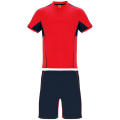 BOCA SPORT SET S/S RED/NAVY BLUE