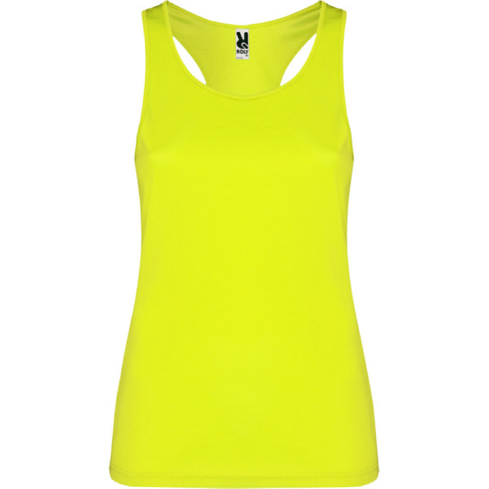 DAMEN TANK TOP SHURA S/S GELB FLUOR