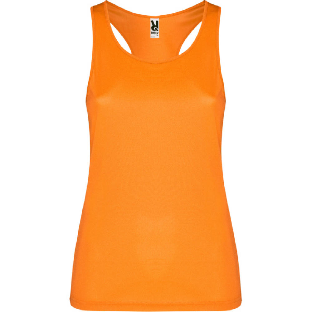 DAMEN TANK TOP SHURA S/XL ORANGE FLUOR