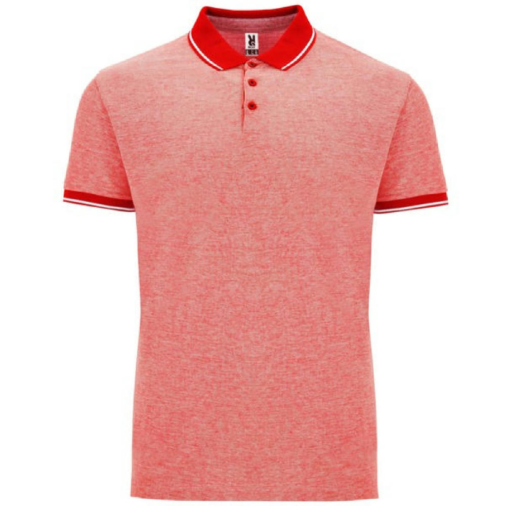 BOWIE POLO SHIRT S/S HEARHER RED