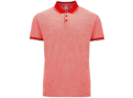 BOWIE POLO SHIRT S/S HEARHER RED