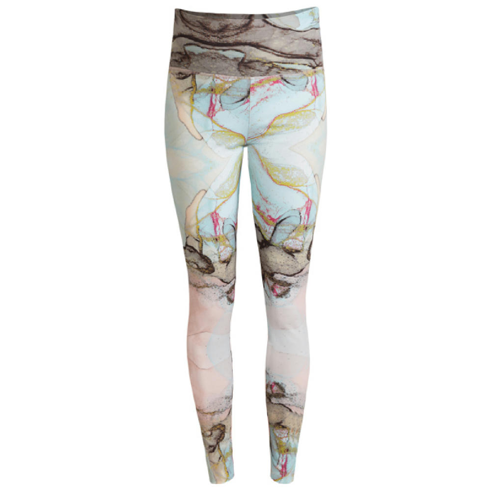 BURU LEGGINGS S/S ABSTRACT PRINT