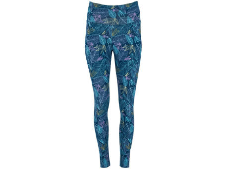 CIRENE LEGGINGS S/S MOONLIGHT BLUE LEAF