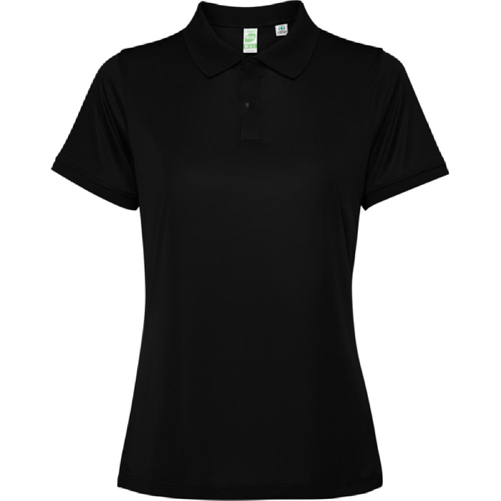 TORMO WOMAN POLO SHIRT S/S BLACK