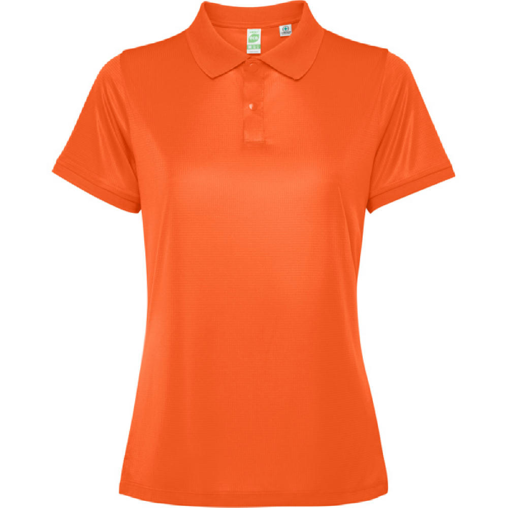 TORMO WOMAN POLO SHIRT S/S FIRE ORANGE