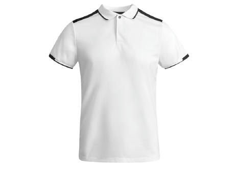 TAMIL POLO SHIRT S/S WHITE/BLACK