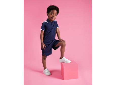 TAMIL POLO SHIRT S/S NAVY BLUE/WHITE