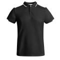 TAMIL POLO SHIRT S/S BLACK/WHITE