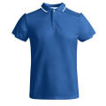 TAMIL POLO SHIRT S/S ROYAL BLUE/WHITE