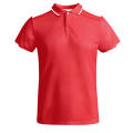 TAMIL POLO SHIRT S/S RED/WHITE