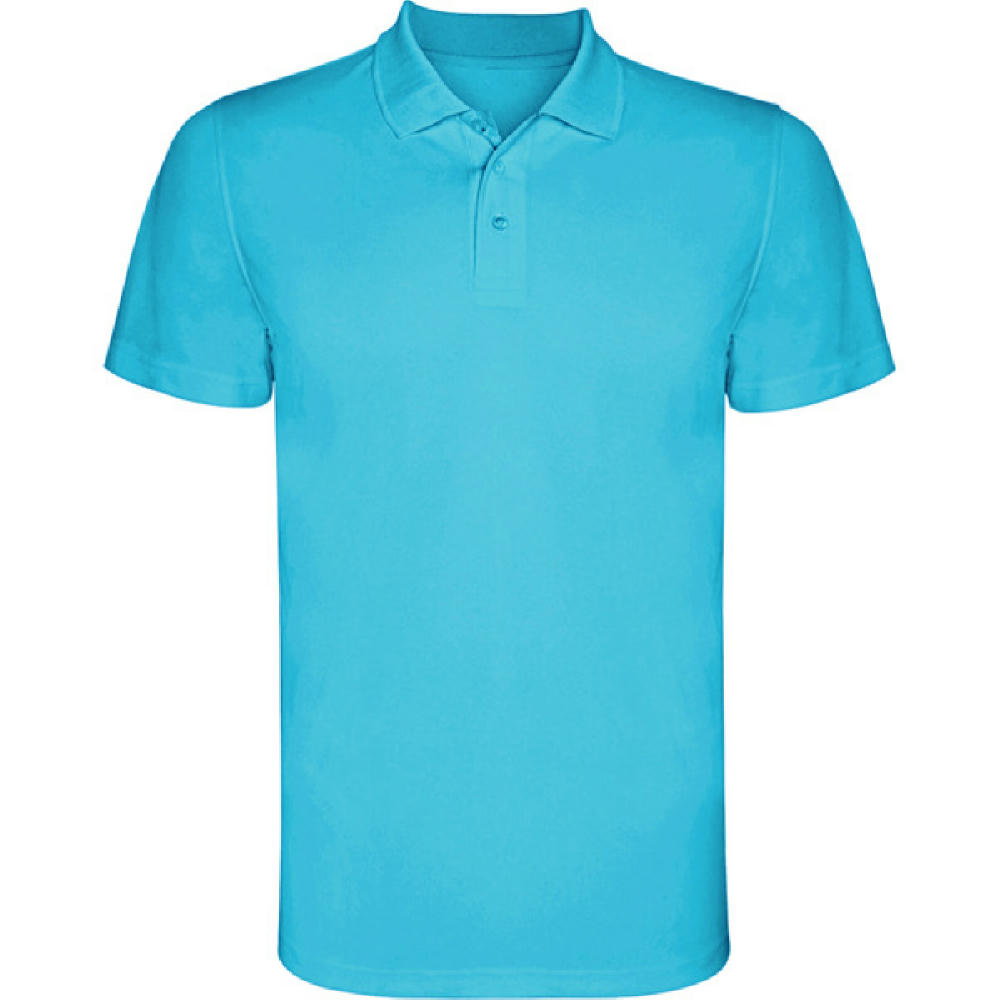 MONZHA POLO SHIRT S/3XL TURQUOISE