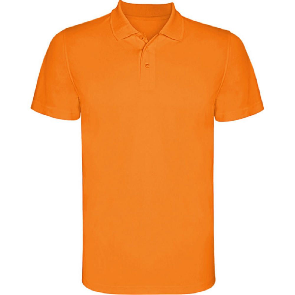 MONZHA POLO SHIRT S/XXL FLUOR ORANGE