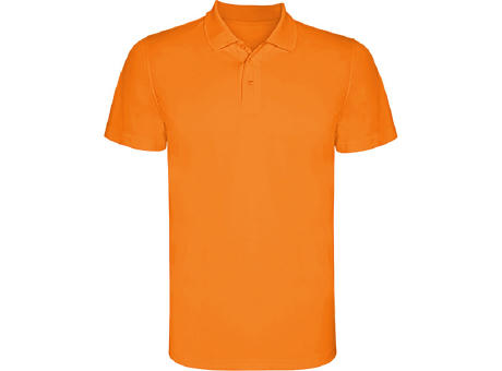 MONZHA POLO SHIRT S/8 FLUOR ORANGE