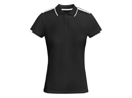 TAMIL WOMAN POLO SHIRT S/XL BLACK/WHITE