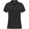 MONZHA WOMAN POLO SHIRT S/S BLACK