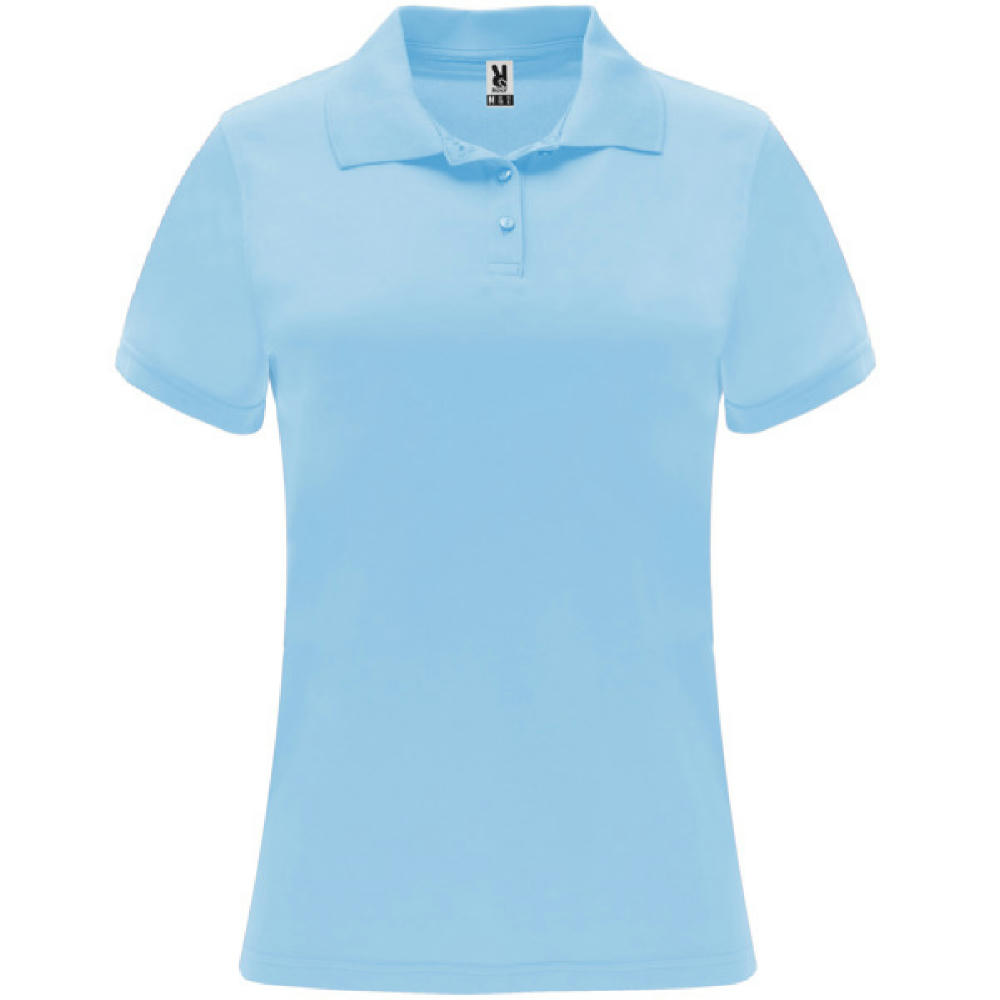 MONZHA WOMAN POLO SHIRT S/S SKY BLUE