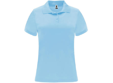 MONZHA WOMAN POLO SHIRT S/L SKY BLUE