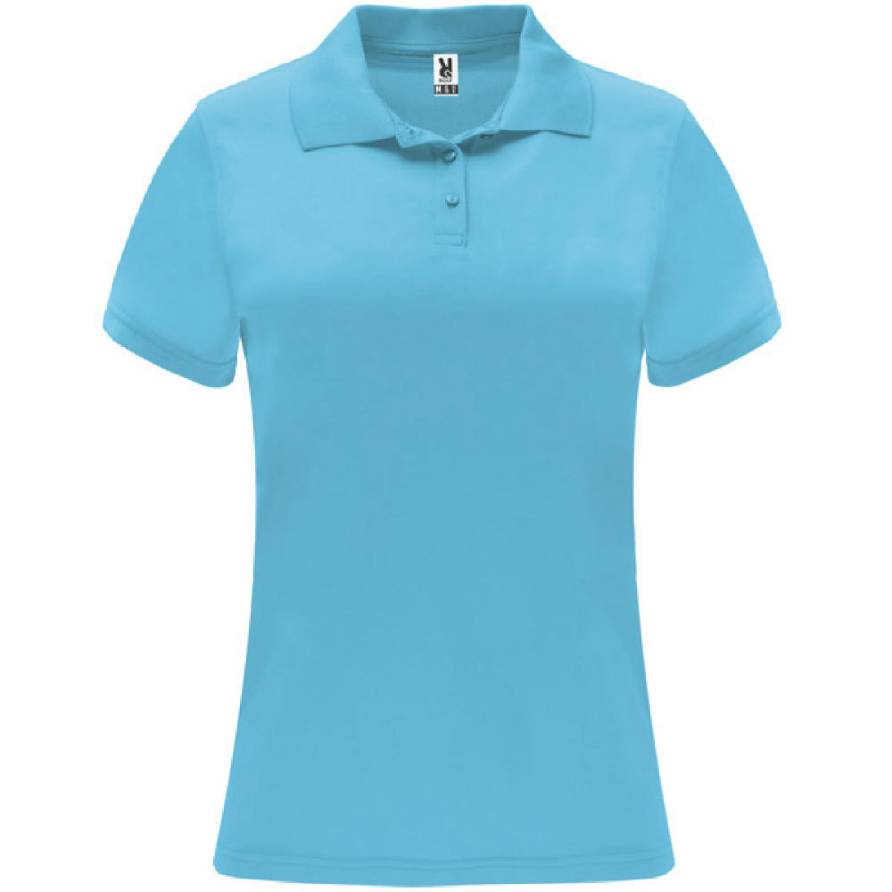 MONZHA WOMAN POLO SHIRT S/S TURQUOISE