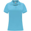 MONZHA WOMAN POLO SHIRT S/S TURQUOISE