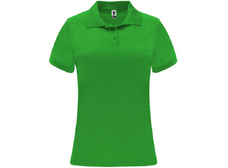 MONZHA WOMAN POLO SHIRT S/L FERN GREEN