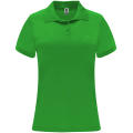 MONZHA WOMAN POLO SHIRT S/S FERN GREEN