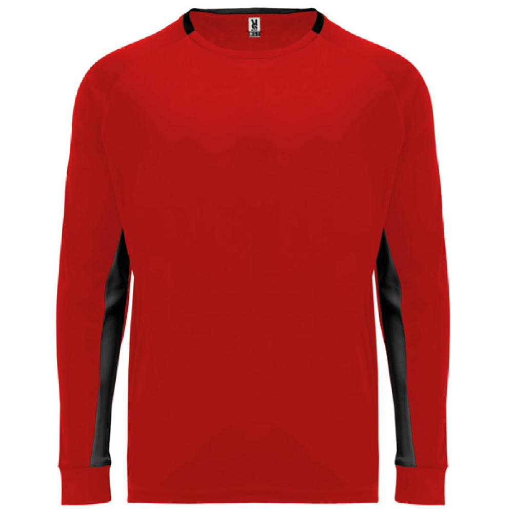 PORTO T-SHIRT S/M RED/BLACK