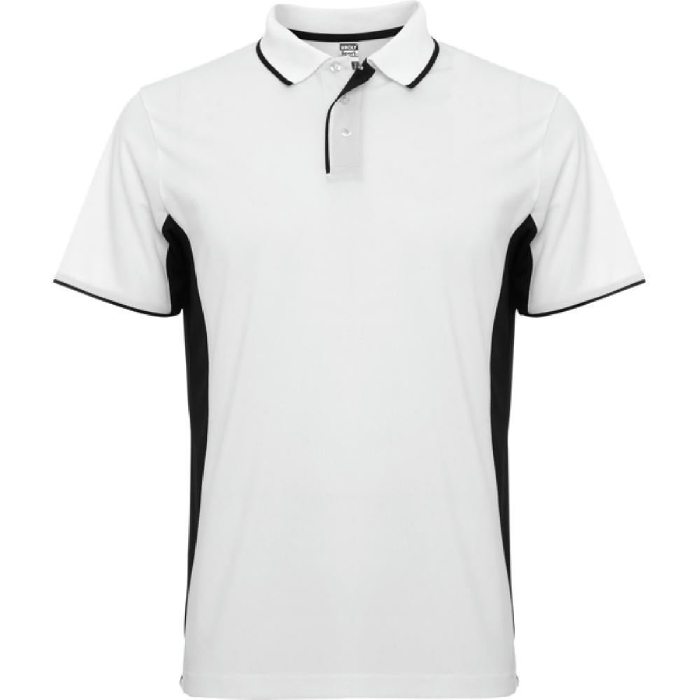 POLO-SHIRT MONTMELO S/S WEISS/SCHWARZ