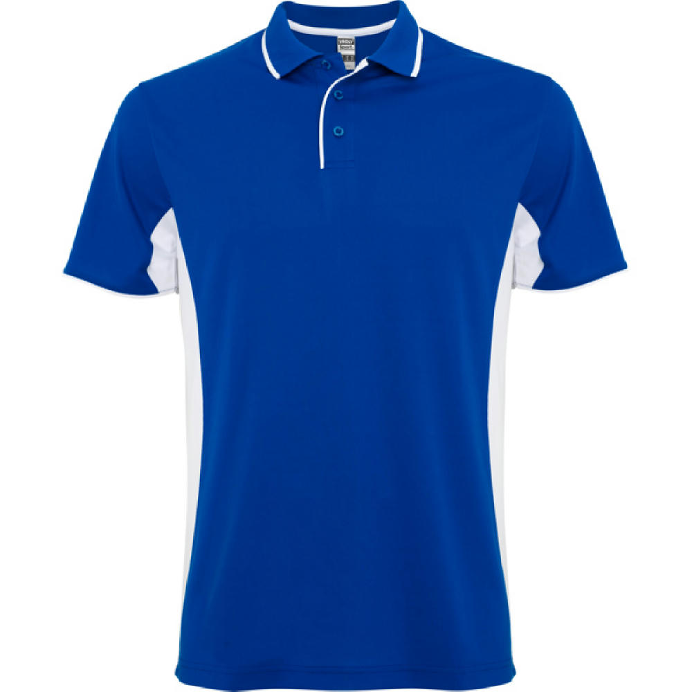 POLO-SHIRT MONTMELO S/S ROYAL BLAU/WEISS