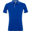 POLO-SHIRT MONTMELO S/S ROYAL BLAU/WEISS