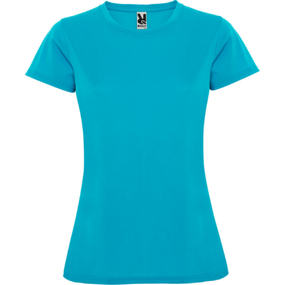 T-SHIRT MONTECARLO DAMEN S/S TÜRKIS