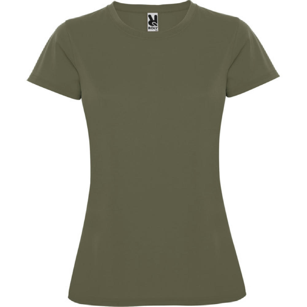 MONTECARLO WOMAN T-SHIRT S/S MILITAR GREEN