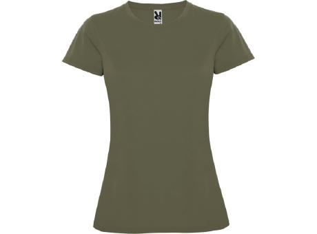 MONTECARLO WOMAN T-SHIRT S/XXL MILITAR GREEN