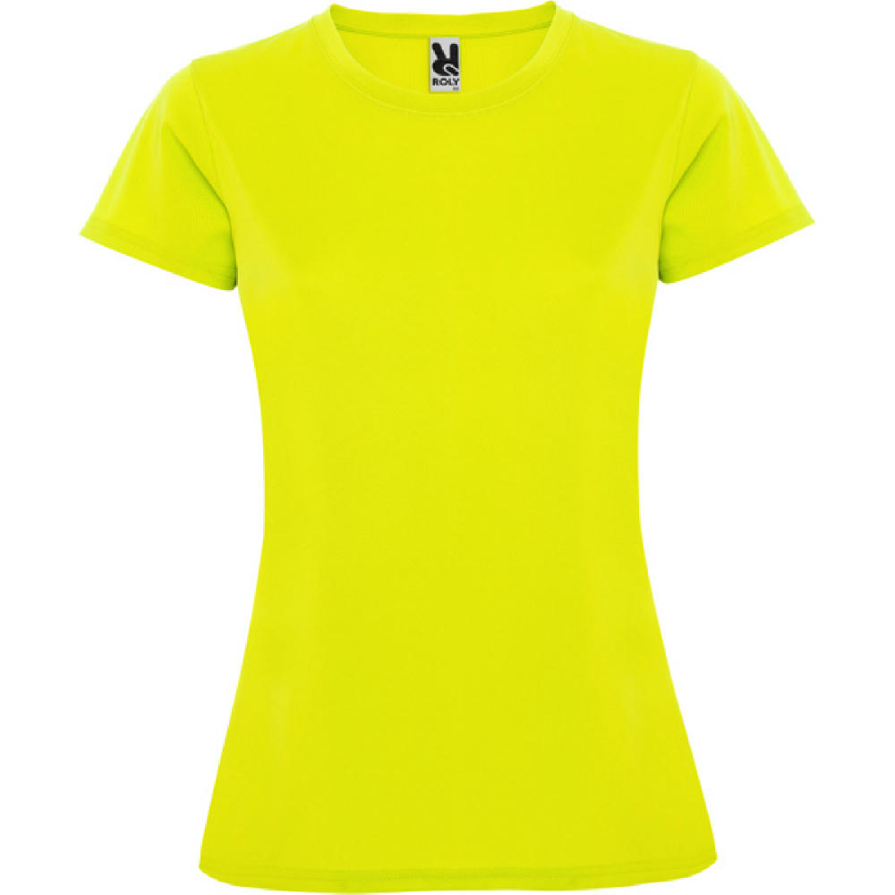 T-SHIRT MONTECARLO WOMAN S/S FLUOR GELB