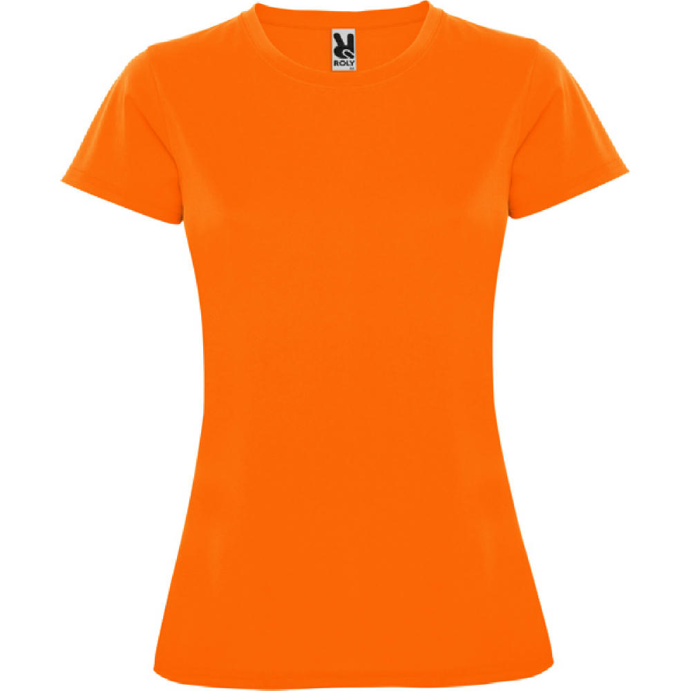 T-SHIRT MONTECARLO WOMAN S/S FLUOR ORANGE