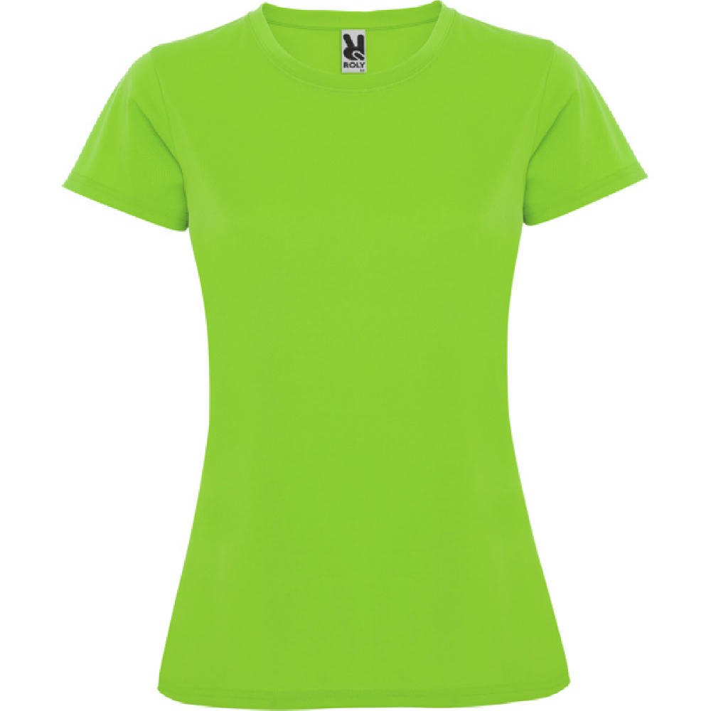 T-SHIRT MONTECARLO DAMEN S/S FLUOR LIMETTE