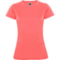 T-SHIRT MONTECARLO DAMEN S/S FLUOR KORAL