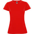 T-SHIRT MONTECARLO DAMEN S/S ROT